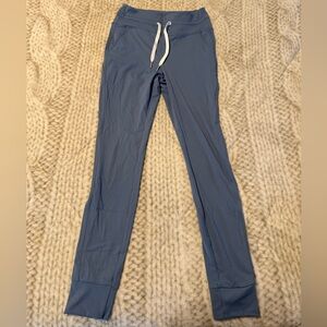 Blue Jogger Pants with Drawstring